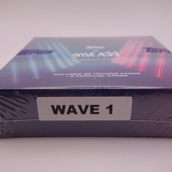 Topps x Steve Aoki Baseball Party Wave 1 Box *Factory Sealed-Never Opened - Picture 2 of 8